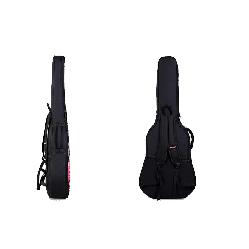 Водонепроницаемый 20 мм утолщенный 40 41 электрический бас фолк Flattop Акустическая гитара сумка чехол рюкзак для гитары ra бас аксессуары для переноски Gig