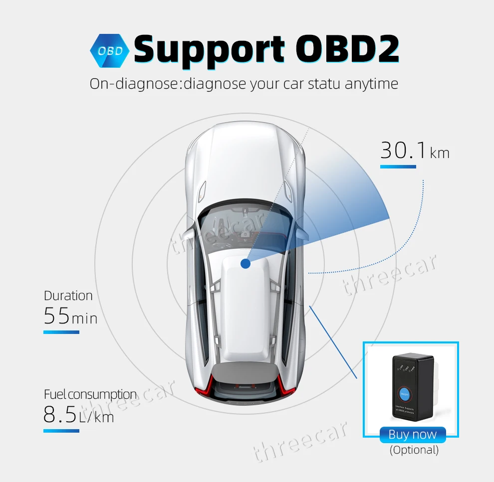 Универсальная Автомагнитола 2 Din 7 дюймов GPS навигация Bluetooth Android 8 1 Wi Fi FM Раздельный