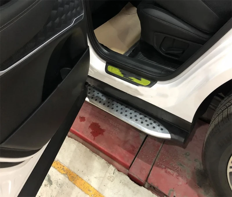 Боковые ступени автомобиля для Hyundai Santa Fe 2019 2020 подножка nerf балка новой боковой