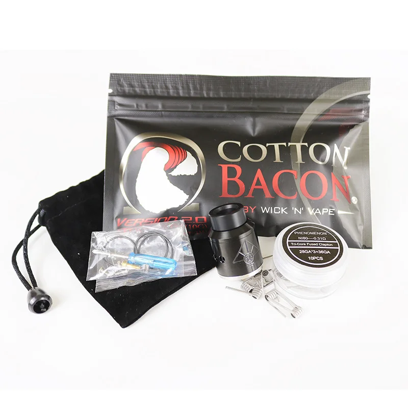 GOON 528 RDA 24 мм испаритель ремонтопригодные капельные форсунки с штифтовым нижним