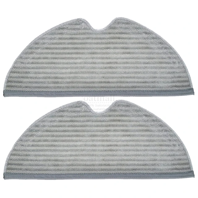 Full Cover Design Mop For Xiaomi MI Robot Vacuum-Mop Mijia 1C 2C 1T STYTJ01ZHM Dreame F9 Dry Wet Mop Cloth Parts Water Tank Rags 2 full cover rag
