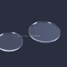 Акриловая лазерная резка круглый пустой диск ремесло оргстекло диск пустая панель 15 шт./лот