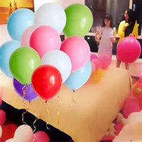 10/20pcs 12Inch Rose Gold Silver 2.2g Latex Balloons Birthday Party Wedding decorations Supplies Inflatable Helium Air Globos
