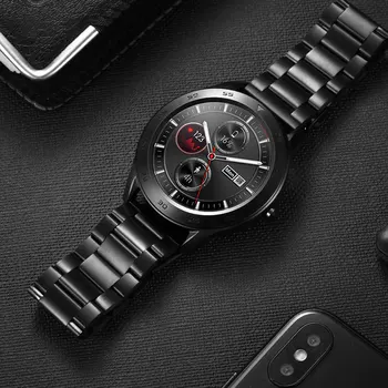 

DT98 Smart Watch IP68 Women Men Steel Heart Rate Pedometer Call Message Reminder Smart Activity Running Track