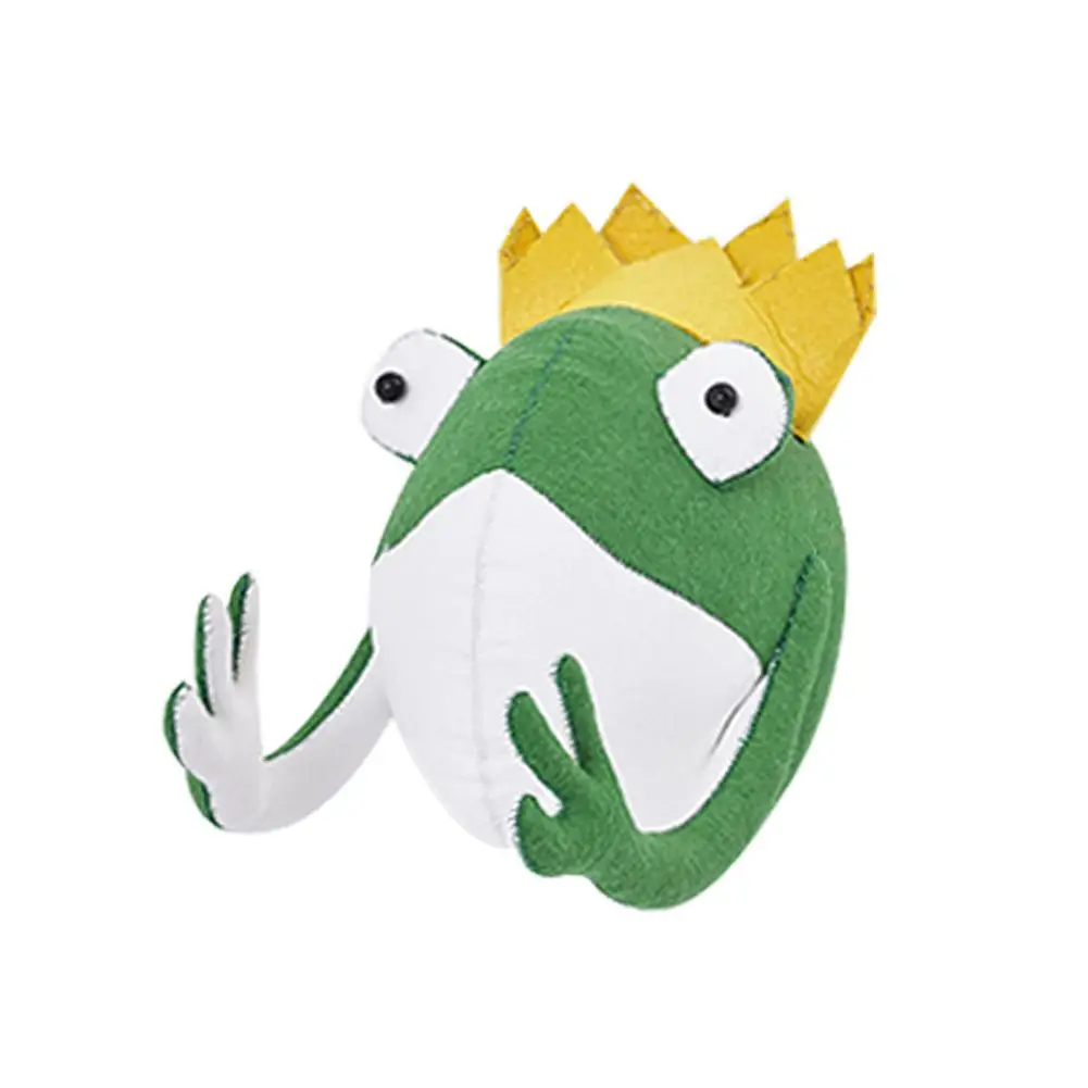 

Wool Felt Animal Head Wall Doll Decoration Three-dimensional Shaped Decoration Wall Hanging Doll For Children Room Ornaments