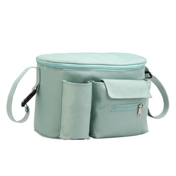 

Multifunctional Baby Stroller Bag Mummy Diaper Bag Infant Stroller Organizer Hanging Storage Basket Large Capacity