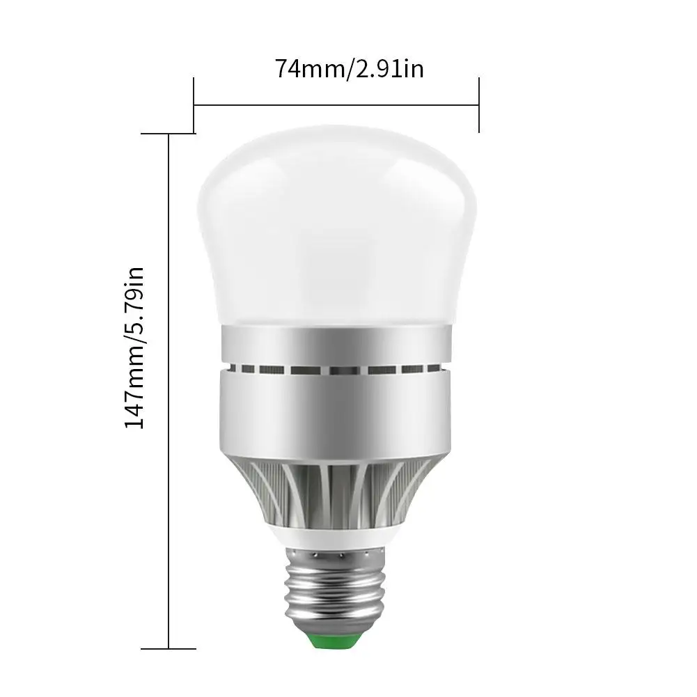RGB WiFi Smart Led Light E27 Bulb Dimmable Bulb APP Control Remote Control Compatible With Google Home Alexa Voice Control 7.5W