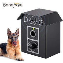 Benepaw Ultrasone Anti Hond Blaffen Apparaten Controle Effectieve Pet Bark Afschrikmiddel Stop Barking Indoor Outdoor Tot 15M Range