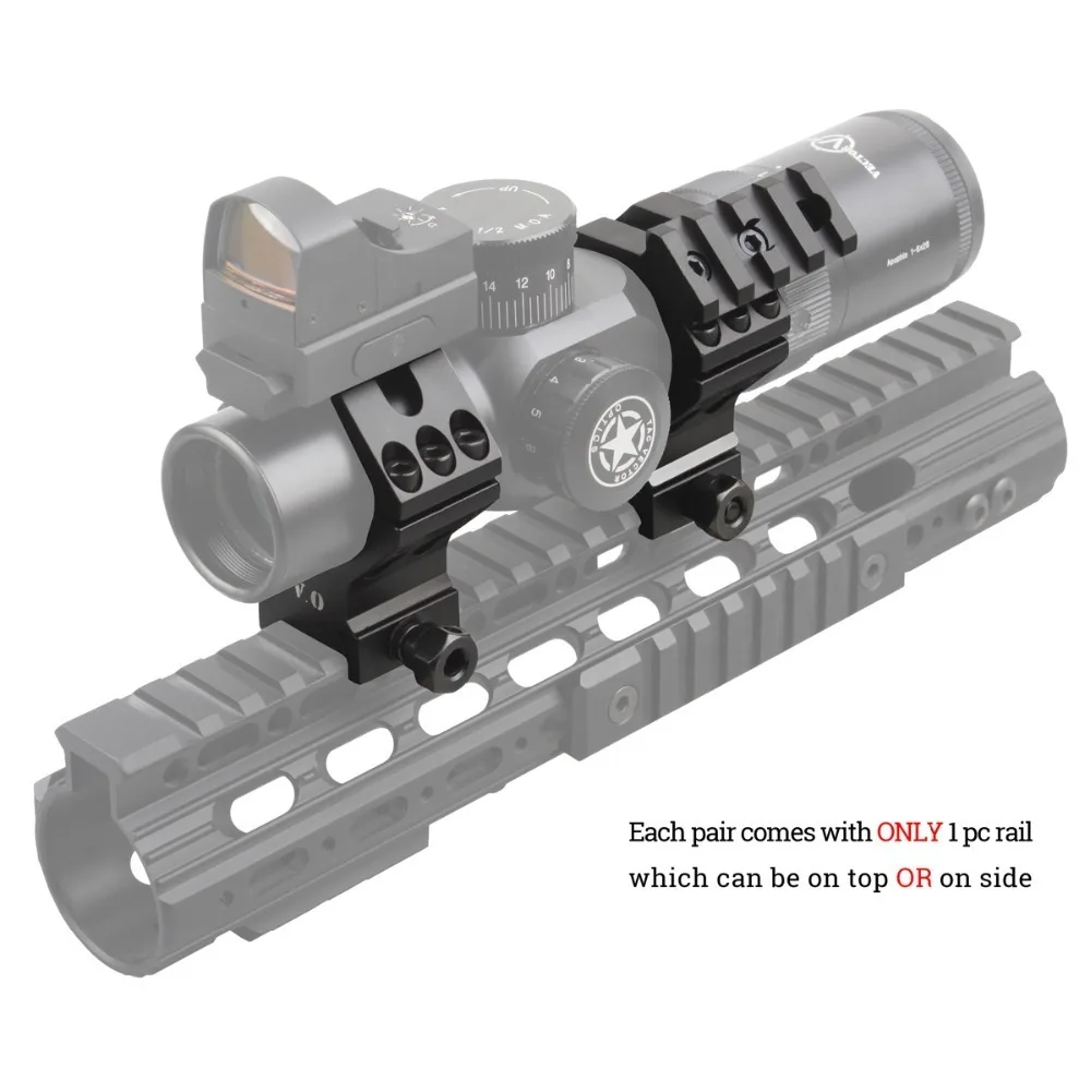 35mm Tactical Medium Profile Picatinny Ring Acom 3