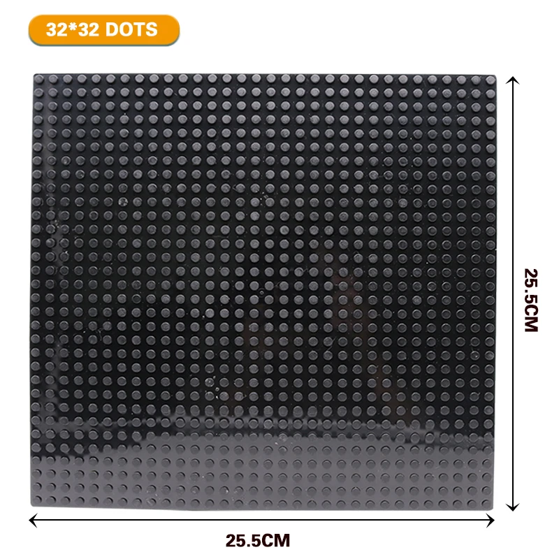 32*32 Dots Classic Base Plates Plastic Bricks Baseplates Building Toys City Building Blocks DIY Bricks Construction Toys Gift 27