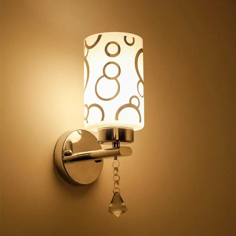 Coiffeuse Avec Miroir, лампа для ванной, Хрустальная, для спальни, аппликация, Murale, светильник, Wandlamp, Lampara De Pared, внутренний настенный светильник