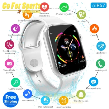 

Smart Watch Sports Men Women Life Waterproof Wristband Heart Rate Monitor Fitness Tracker Blood Oxygen Smartwatch W4 pk Z6S B57
