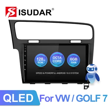 

ISUDAR V72 Android 10 Car Radio For VW/Volkswagen/Golf 7 2013- GPS CANBUS 4G Net Octa Core RAM 6GB 4G Camera DSP DVR FM no 2 din