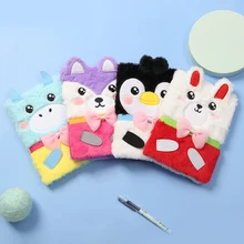 

Beautiful Notebook Cute a5 Plush Notebooks Fashion Student Diaries Planner Notepad For School Journal Stationery Weekly Planner