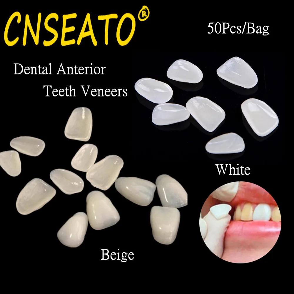 Facettes dentaires en résine pour dentiste, couronne temporaire, ultra  mince, soins bucco-dentaires, faux blanchiment des dents, ensembles de