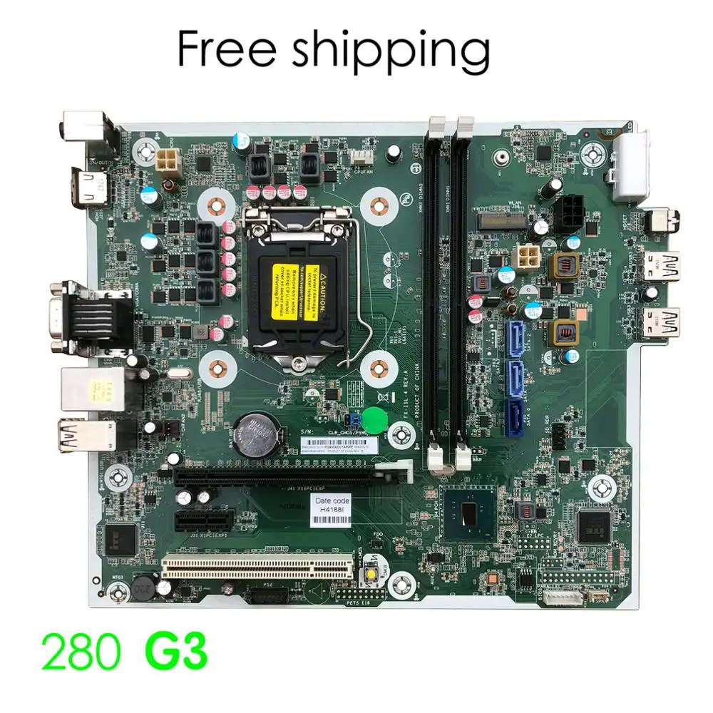 Материнская плата 921436-001 для HP Pro 280 G3 FX-ISL-4 925052-001 921436-601 тест 100% | Компьютеры и офис