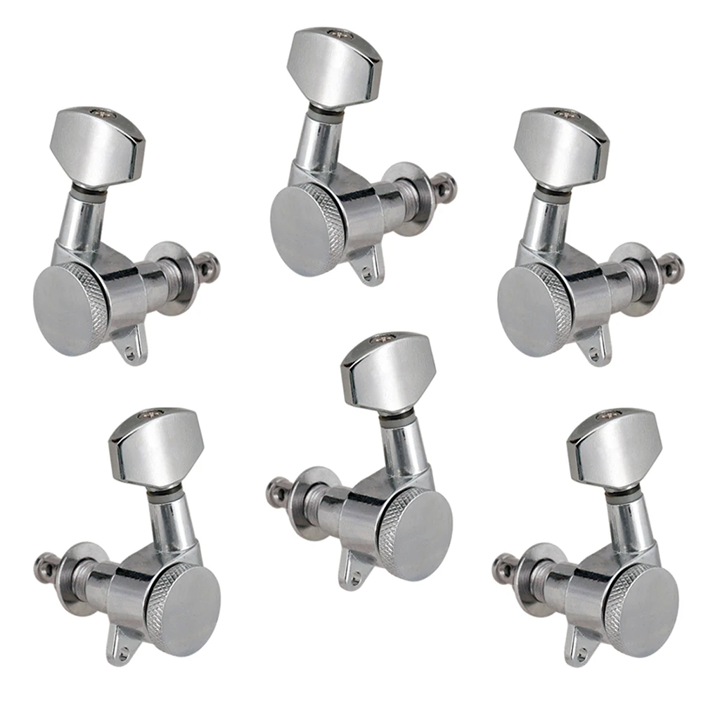 3L 3R Guitar Metal Locking String Tuners Guitar Machine Head Parts