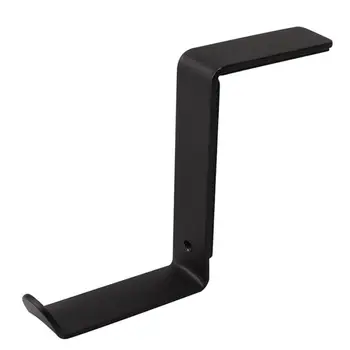 

Single Hook Iron Headset Stand Holder Universal Metal Gaming Headphone Hanger Under Desk Headphone Rack Self-adhesive Bag Hanger