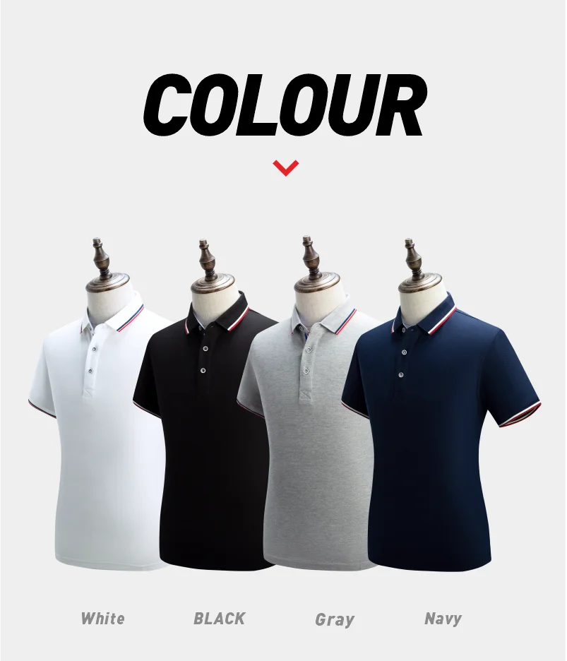 GTONG Custom Tshirt Tops Polo Shirts For Men Diy Logo Summer Work Clothes Print Corporate Culture Shirt Team Employee Printing 13 H3838d644e759437d9a513b20869fa475V
