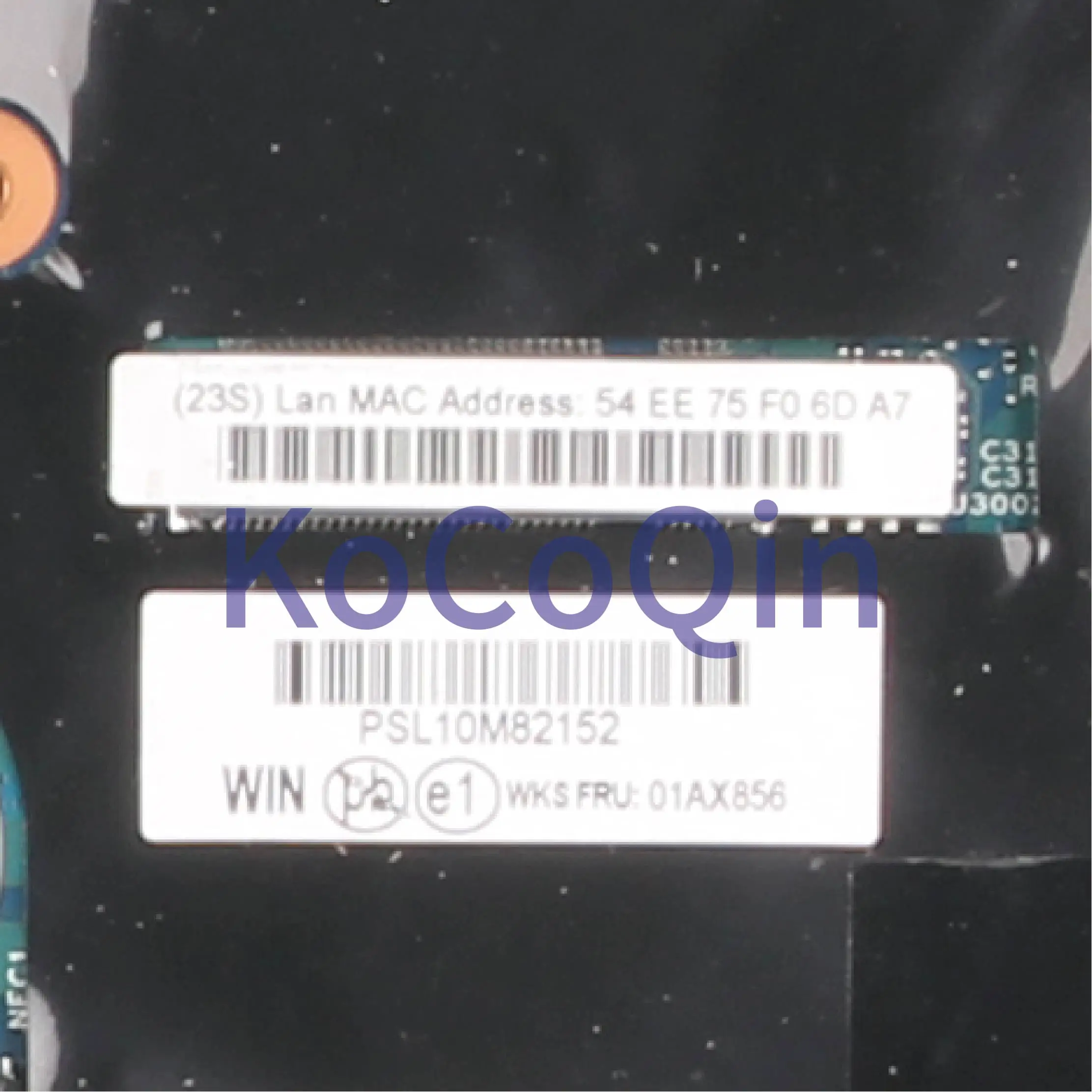 price cut  KoCoQin laptop Motherboard For LENOVO Thinkpad X1 YOGA Core SR33Z I7-7600U 16GB Mainboard 16822-1 4