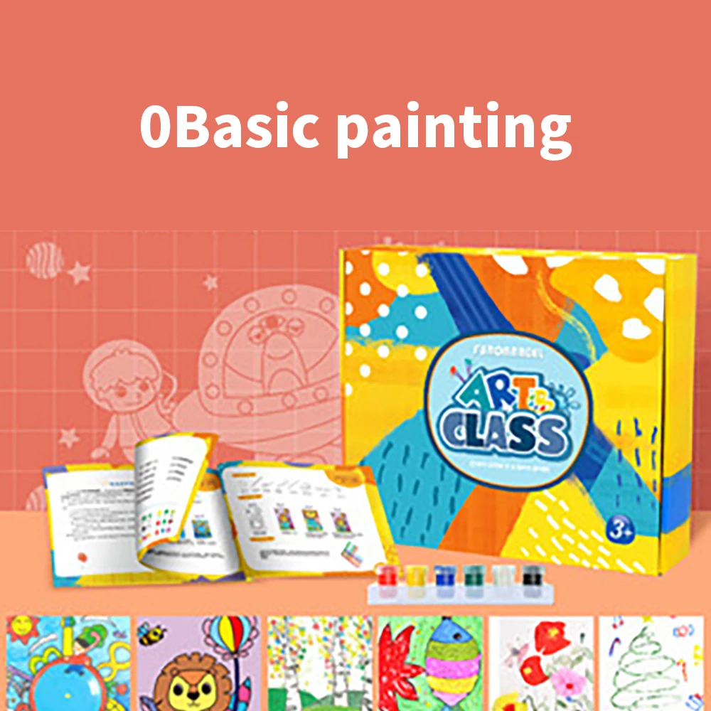 

Toys For Children Art Kit DIY Handmade Crafts Paste Painting Toys Early Childhood Education Creative Gifts