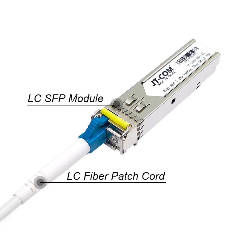 5 пар 20 км гигабитный SM BIDI SFP Модуль LC разъем оптический приемопередатчик одиночный режим совместим с Cisco Fibra Ethernet коммутатор