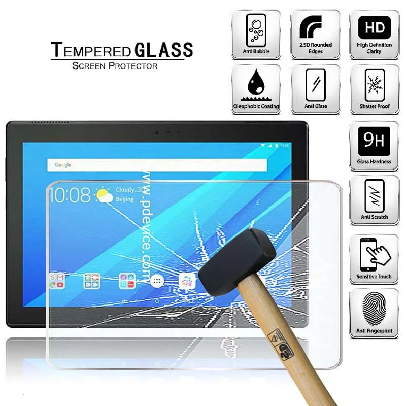 

Tablet Tempered Glass Screen Protector Cover for Lenovo Tab 4 10 Incn Tablet HD Eye Protection Anti-Fingerprint Tempered Film