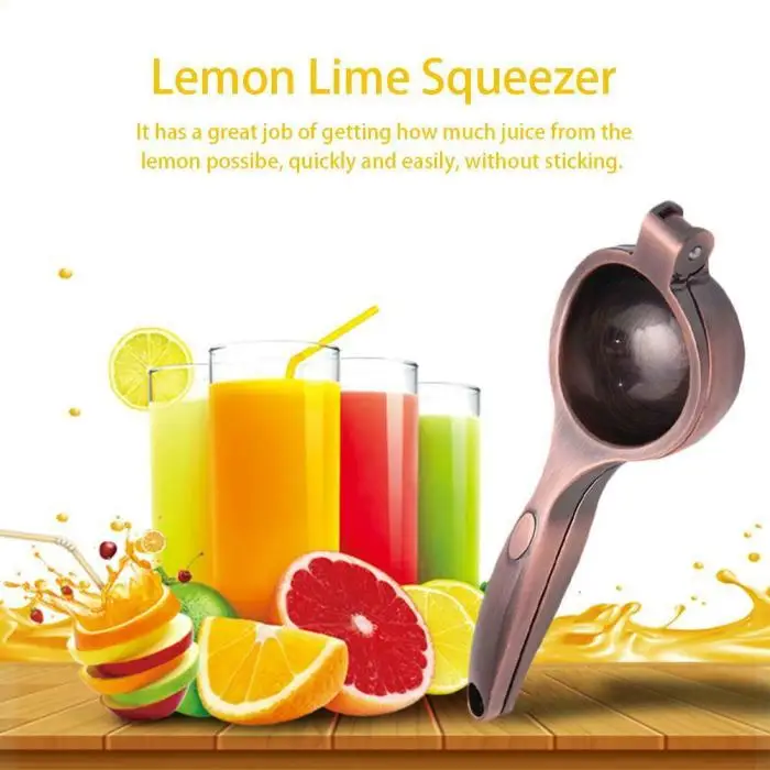 Соковыжималка для лимона из нержавеющей стали простая соковыжималка для лимона для очистки прочная долговечная HY99