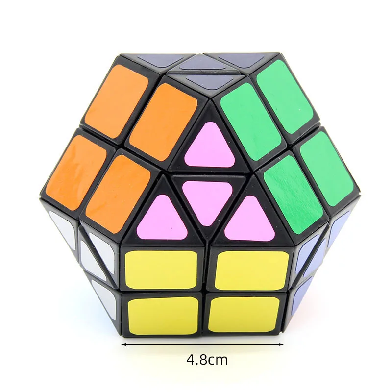 WitEden Rainbow Magic Cube Black