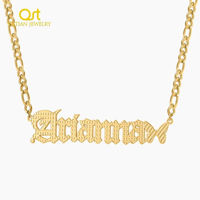 Custom18K Gold Plate Pendant 