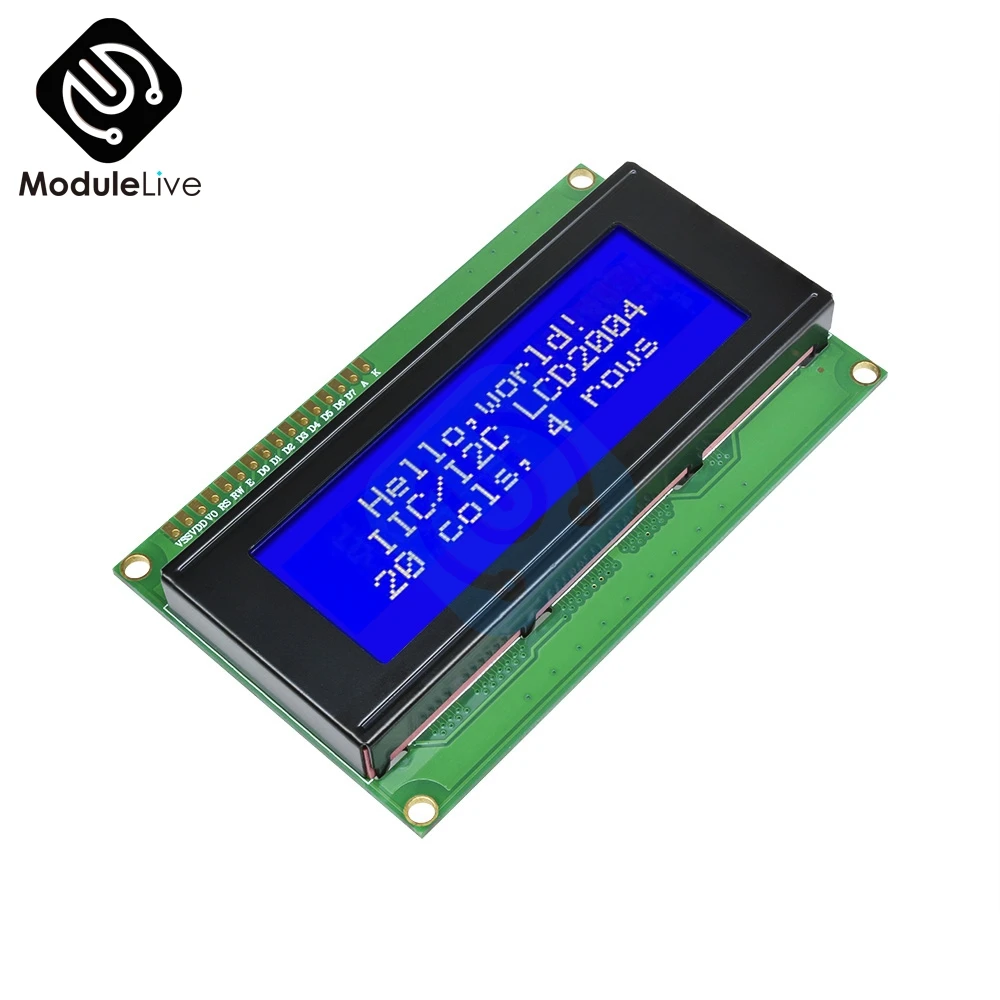 LCD2004 модуль цифровой дисплей монитор 2004 20*4 20X4 символ синий/желтый и зеленый