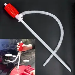 Pompe à Siphon manuelle Portable pour voiture, tuyau d'essence, outil de transfert d'eau, huile liquide 