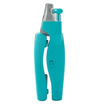 

Pet Nail Clippers with Free File Led Light Anti-Spatter Comfortable Handle Cat Dog Nail Trimmer Cutter
