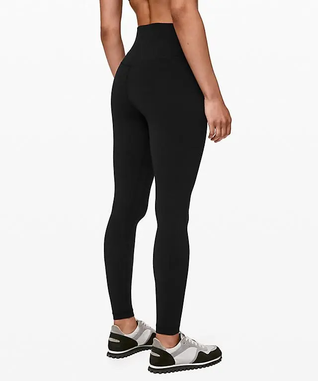 Lululemon- Anti-sweat Mention Hip Sport Gym Leggings Women High Waisted Fitness Pants Seamless Dance Workout Leggings