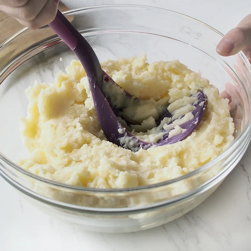 Potato Masher Spoon Potato Masher Potatoes Fruit Vegetable Tools Ricer Press Crusher Kitchen Cooking Accessories