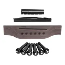 

1 Set Guitar Bridge Set High Quality Adjustable Multipurpose Instrument Supplies Guitar Nut Set Guitar Saddle Set