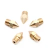 5Pcs 3D Printer Brass Copper Nozzle Mixed Sizes 0.2/0.3/0.4/0.5/0.6 Extruder Print Head For 1.75MM MK8 Makerbot  HotEnd J-Head ► Photo 3/6