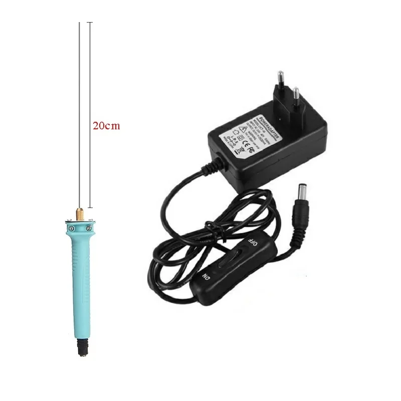 20cm EU Plug 5/10/15/20/25 см пенный резак ручка 100-240V Профессиональный электрический пенопластовый резак пенополистирола для резки ручка DIY режущие инструменты - Цвет: 20cm EU Plug