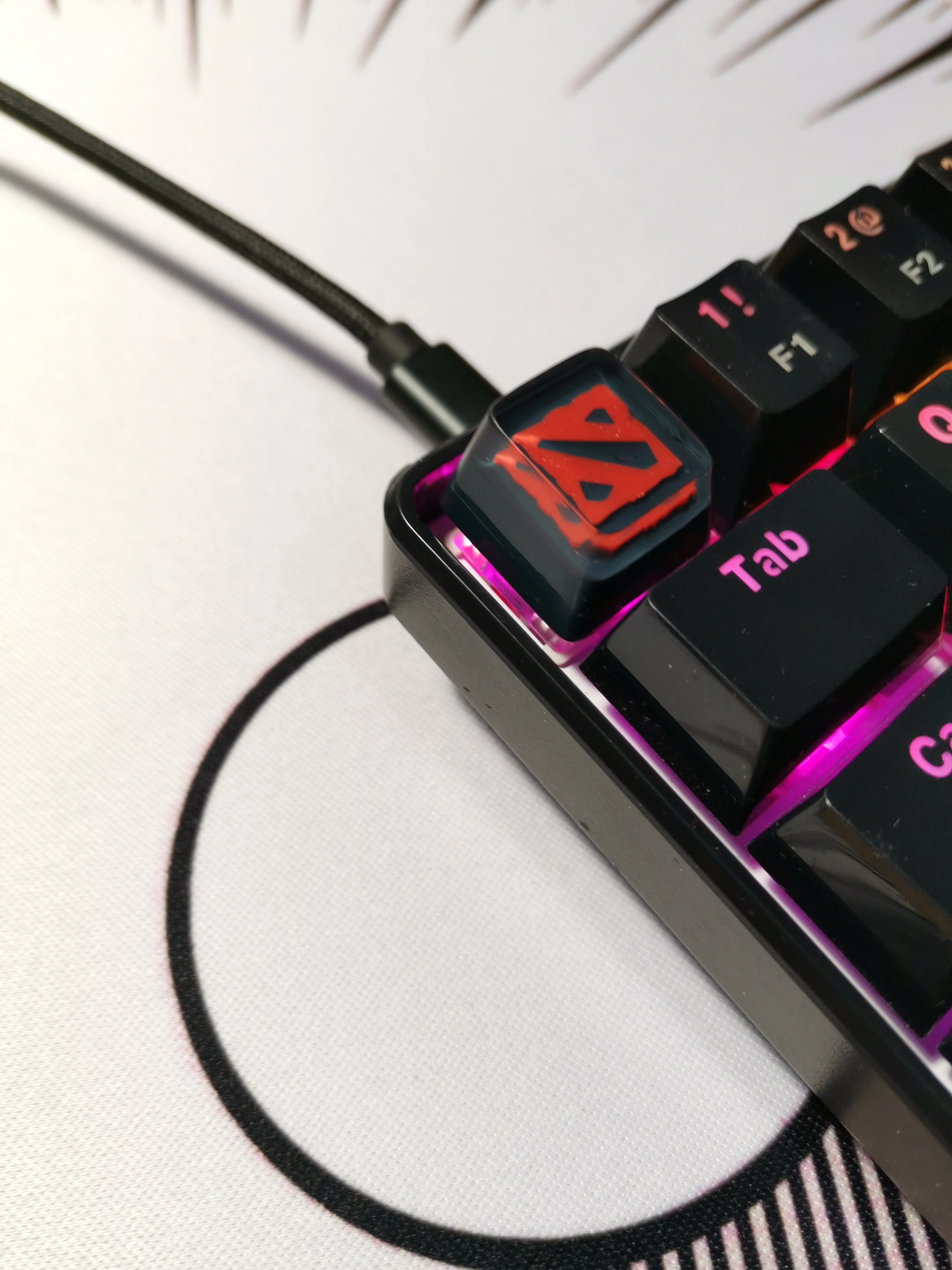  1pc handmade customized resin key cap for MX switches mechanical keyboard creative backlit resin ke