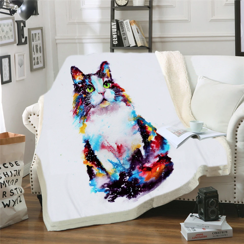 border collie throw blanket