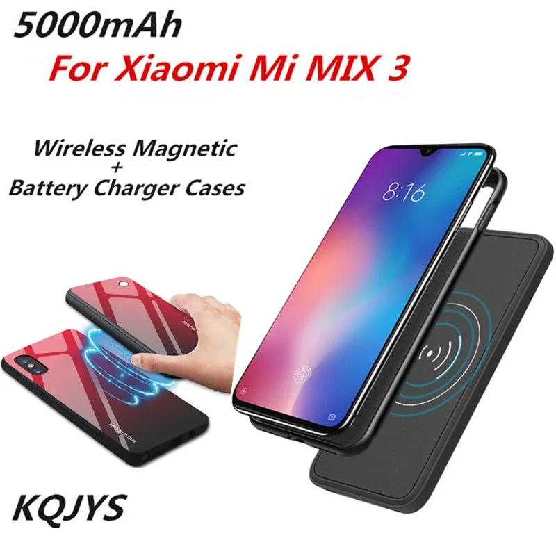 5000mAh-Wireless-Magnetic-Battery-Charger-Case-For-Xiaomi-Mi-9-Mix-2s-Mix3-Slim-Gradient-Tempered_副本