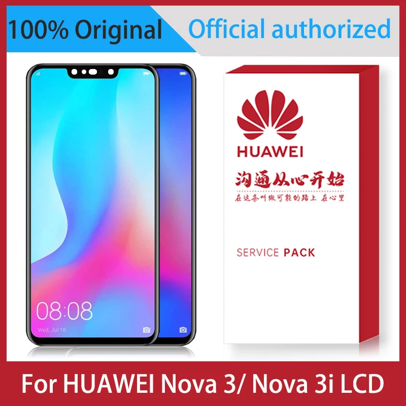 Оригинальный дисплей 6 3 ''для Huawei Nova PAR LX9 3i INE LX2 ЖК с сенсорным экраном и