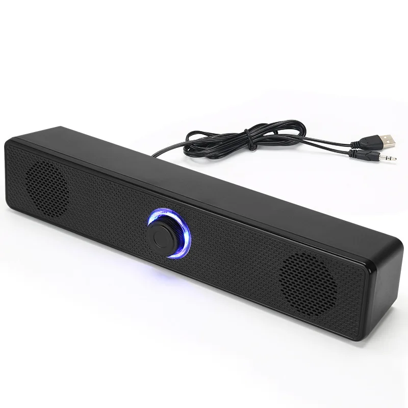 Звуковая панель 4D Surround Bluetooth 5.0 компьютерные колонки проводной стерео сабвуфер