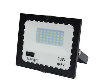 

[Seven Neon]Mini Led Flood Light 85-265V 20W Outdoor Floodlight Spotlight IP65 Waterproof LED Street Lamp Landscape Lighting
