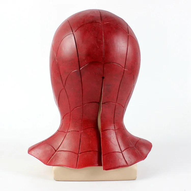 Хэллоуин Мстители 3 Человек-паук Маска шлем гарнитура косплей супергерой реквизит латекс Человек-паук Маска