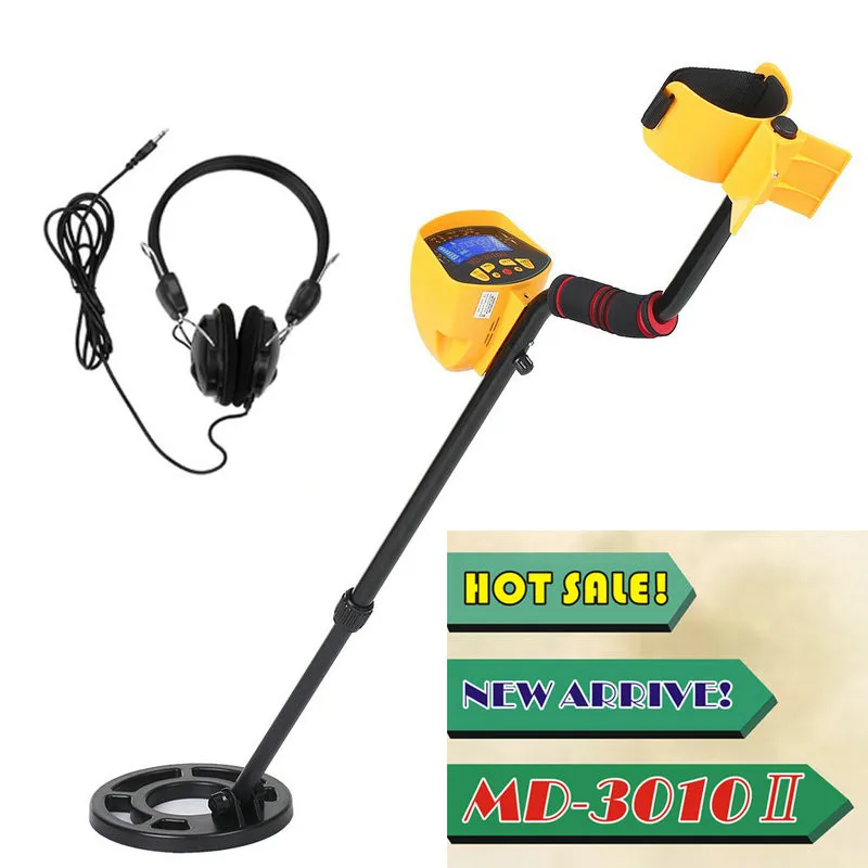 

MD-3010II with Earphone Underground Metal Detector Handheld Treasure Hunter Gold Digger Finder