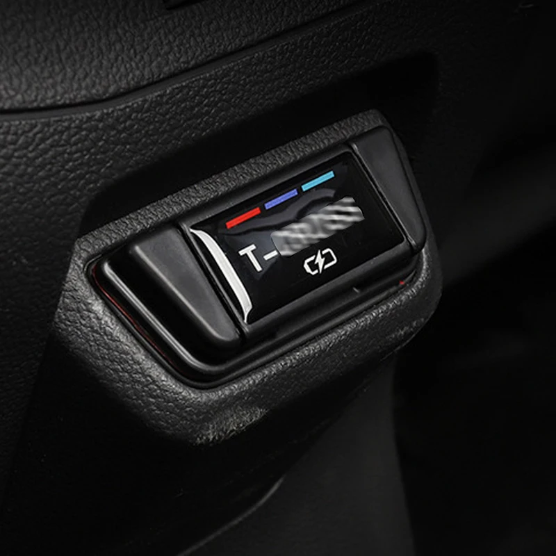 SRXTZM заднего консоль центр USB оснащения зарядки Порты и разъёмы защитный чехол от пыли защитная рама для Volkswagen T-Крест Tcross 1 шт