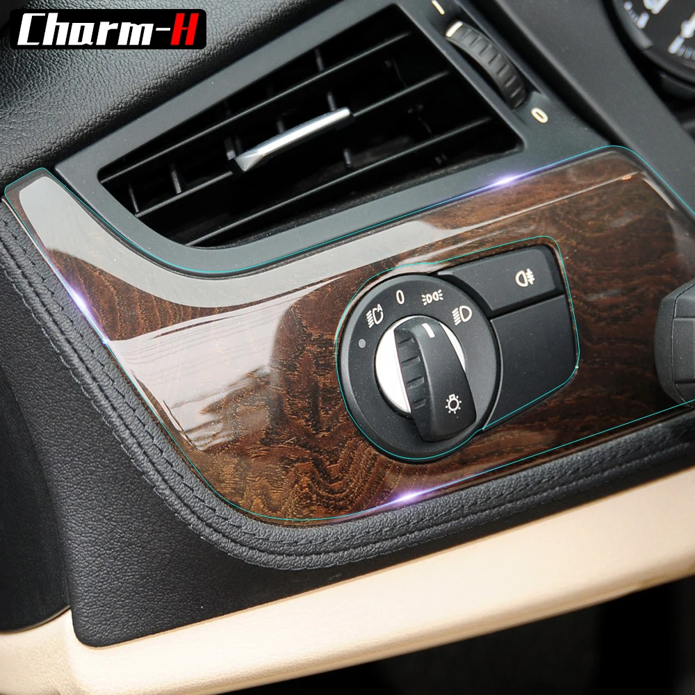 Самовосhealing вающаяся внутренняя приборная панель, переключатель фар, рамка Центрального управления, панель переключения передач, защитная пленка, наклейки для BMW Z4 E89