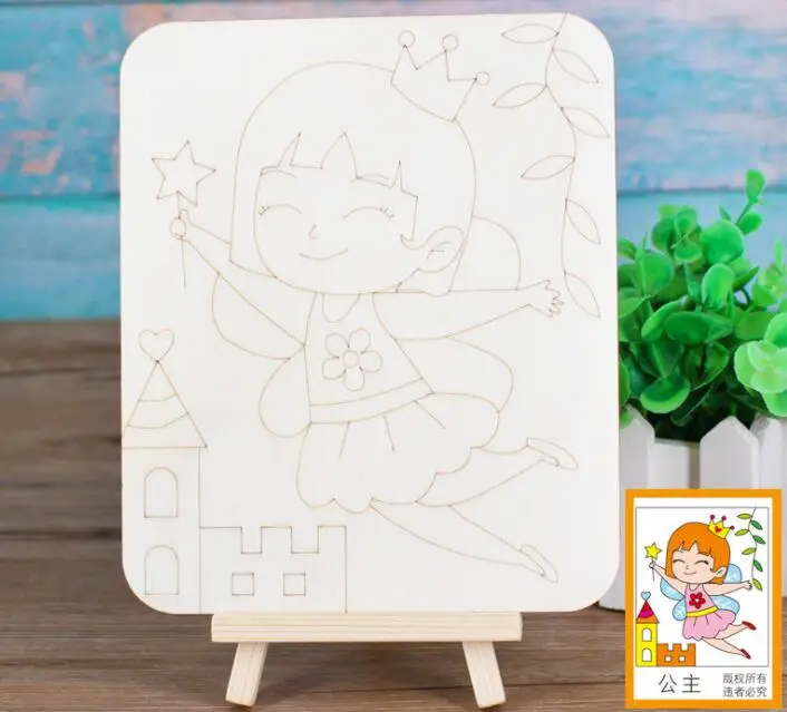 Детская стерео доска игрушки DIY живопись граффити самостоятельная сборка детская доска для рисования домашний сад Декор Игрушки - Цвет: 1