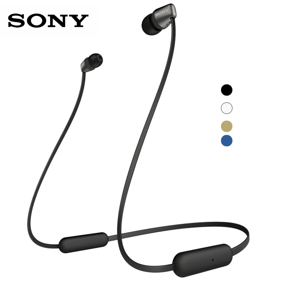 SONY WI-C310 Wireless in-ear Stereo Earphones Bluetooth 5.0 Sport Earbuds Gaming Headset Handsfree with Mic for iPhone/XiaoMi